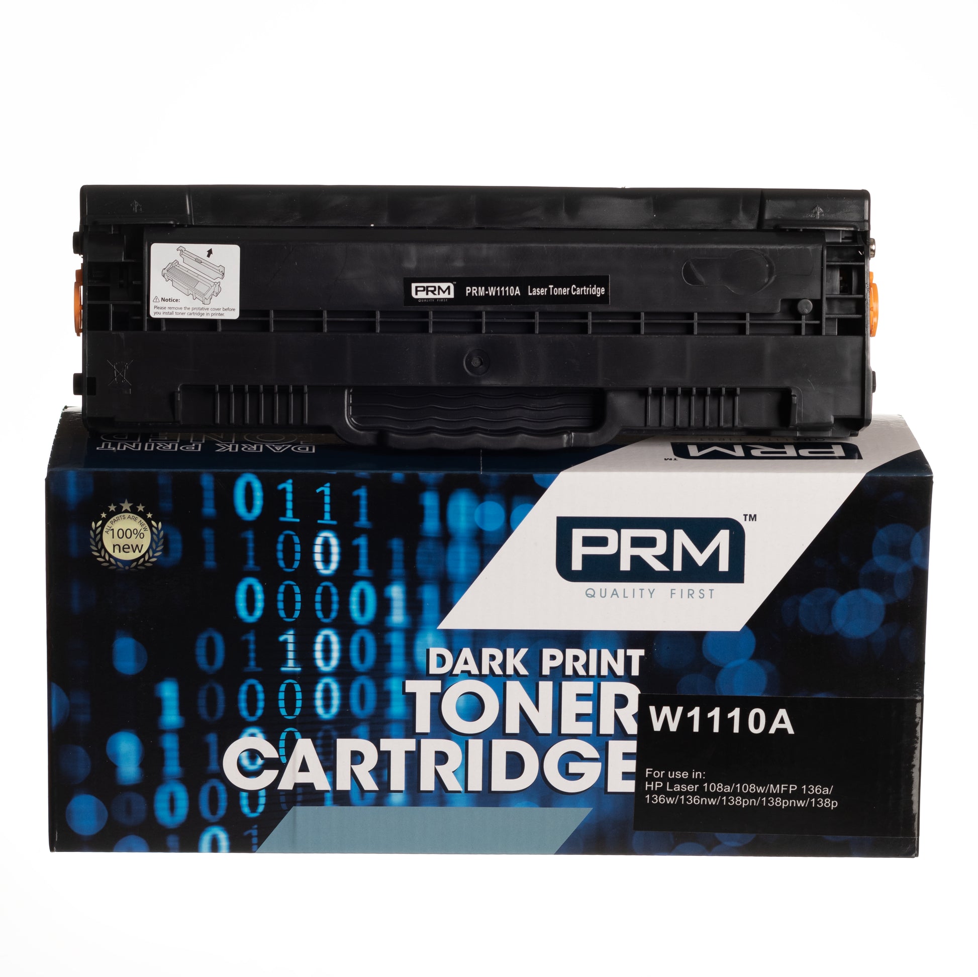 HP 110A / 112A Compatible Toner Cartridge (W1112A) for HP Laser 108a / 108w / MFP 136a / 136nw / 138fnw