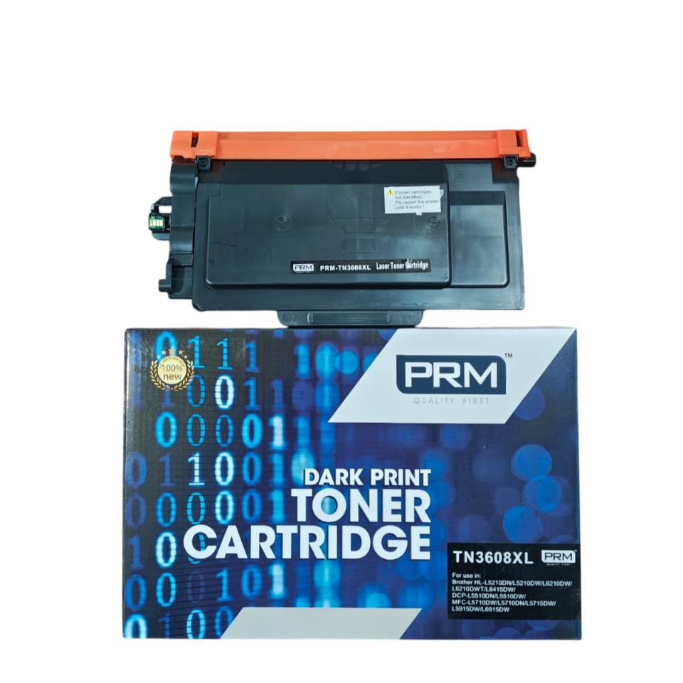 Brother TN-3608XL Compatible Toner Cartridge for HL-L5210DN, DCP-L5510DN, MFC-L5915DW