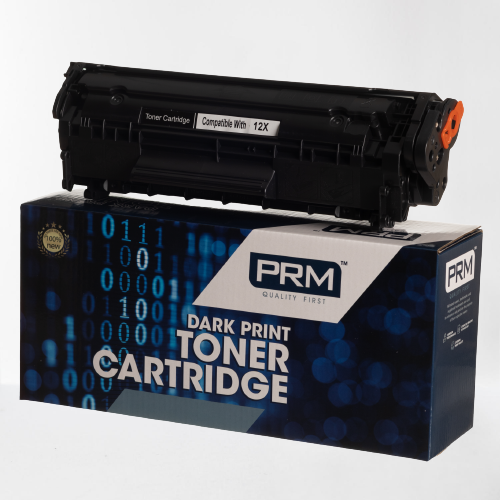 HP 12A High Yield (Q2612A) Compatible Toner Cartridge for LaserJet 1020, M1005 MFP, Canon LBP2900